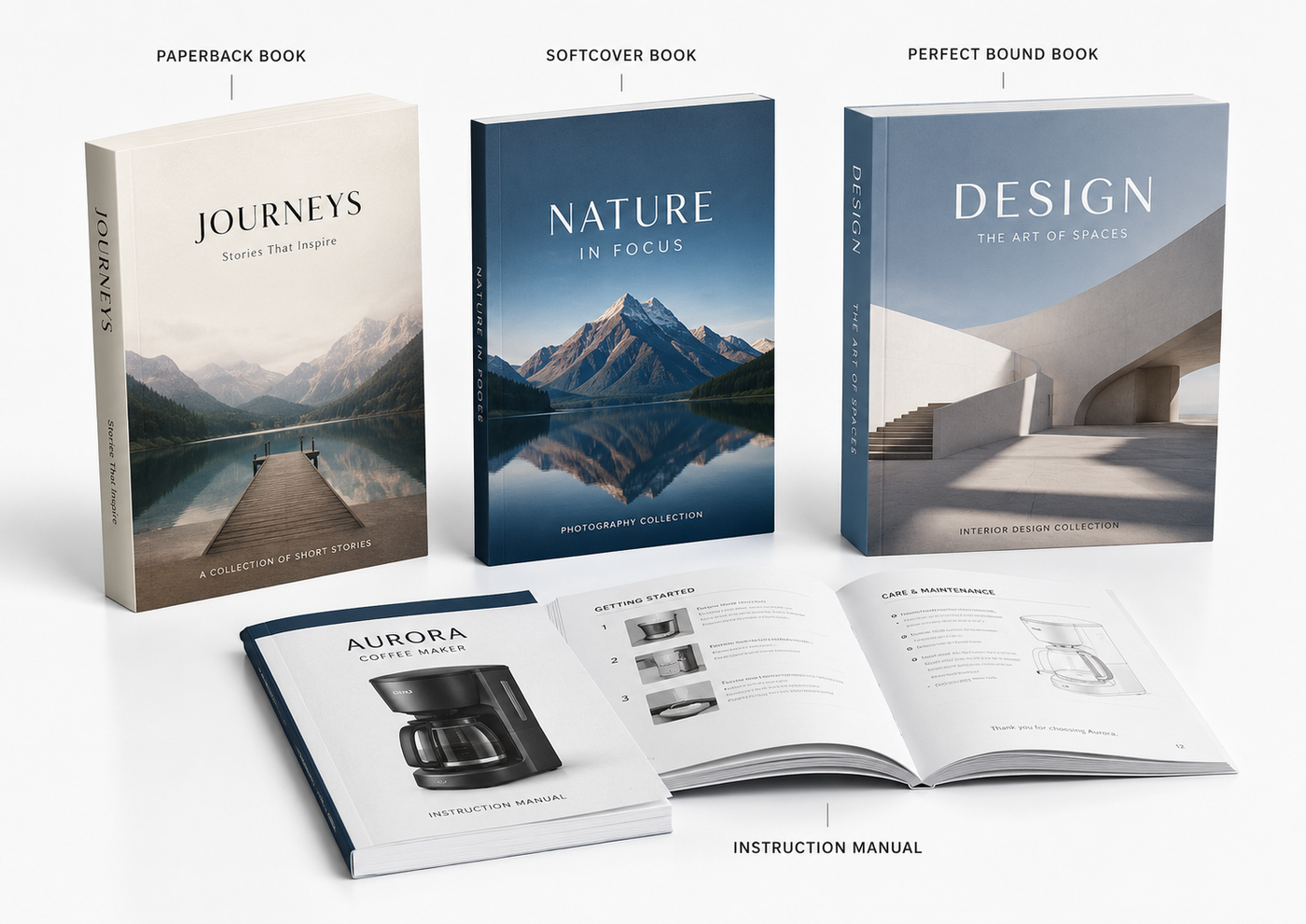 Custom Instruction Manual & Booklet Printing Manufacturer
