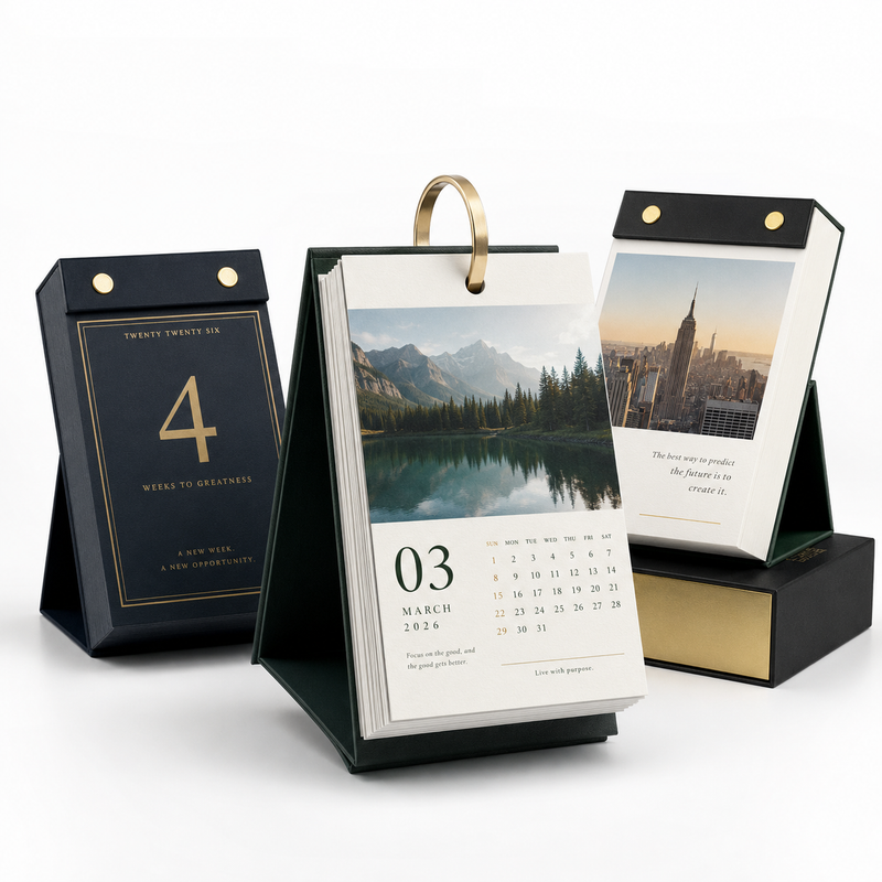 Custom calendar printing factory sample