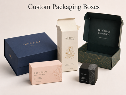 Custom Packaging Boxes Manufacturer