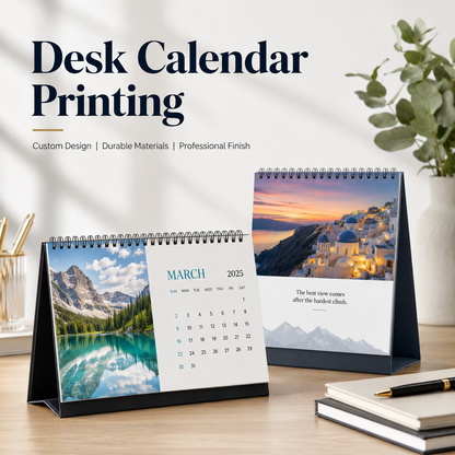 Custom Calendar Printing Factory for Wall & Desk Calendars