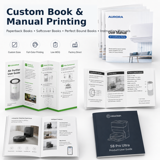 Custom Instruction Manual & Booklet Printing Manufacturer