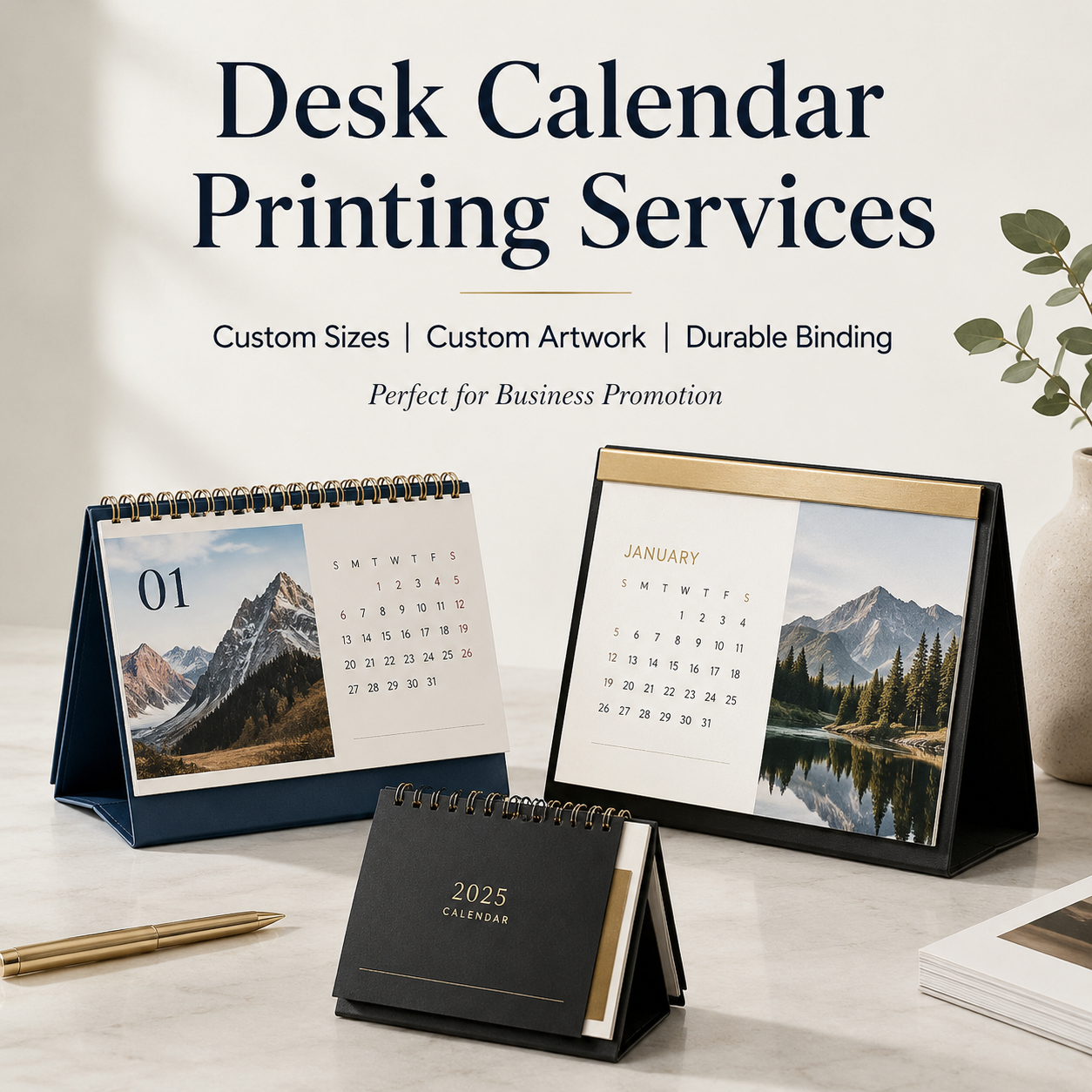 Custom Calendar Printing Factory for Wall & Desk Calendars