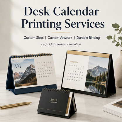 Custom Calendar Printing Factory for Wall & Desk Calendars