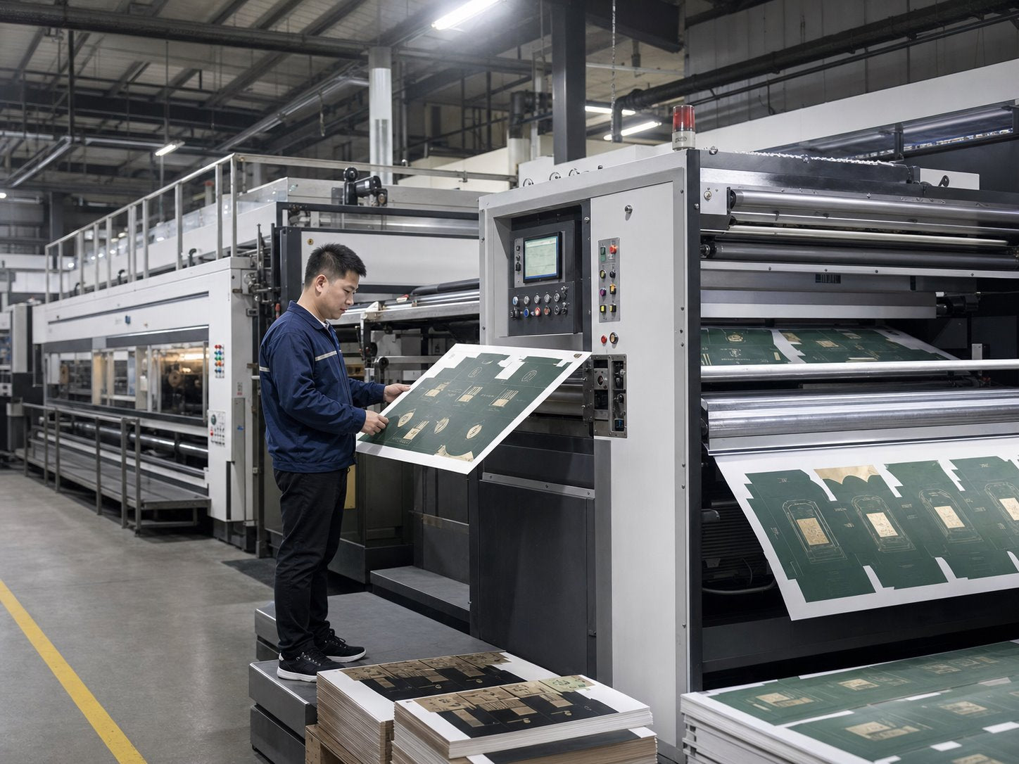 Packaging die cutting and finishing equipment