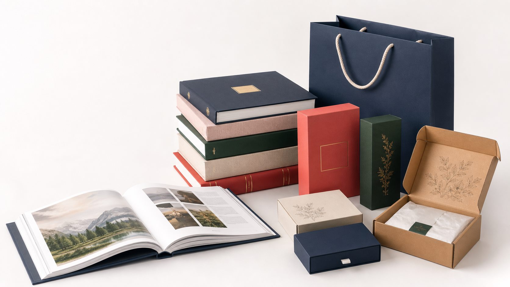 Custom printed paper shopping bags